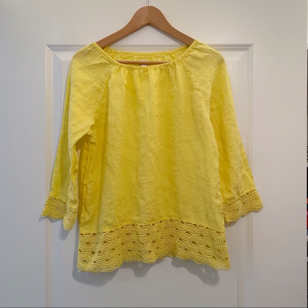 JCrew Factory Cotton Blouse, size small